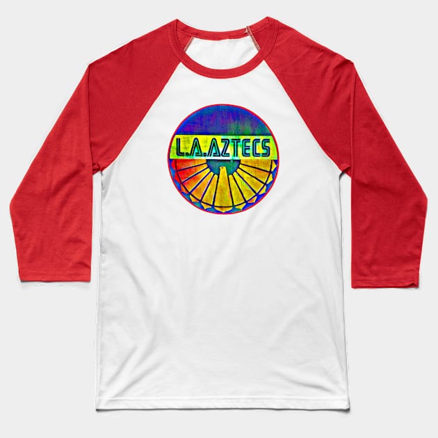 L.A. Aztecs Soccer Baseball T-Shirt by Kitta’s Shop